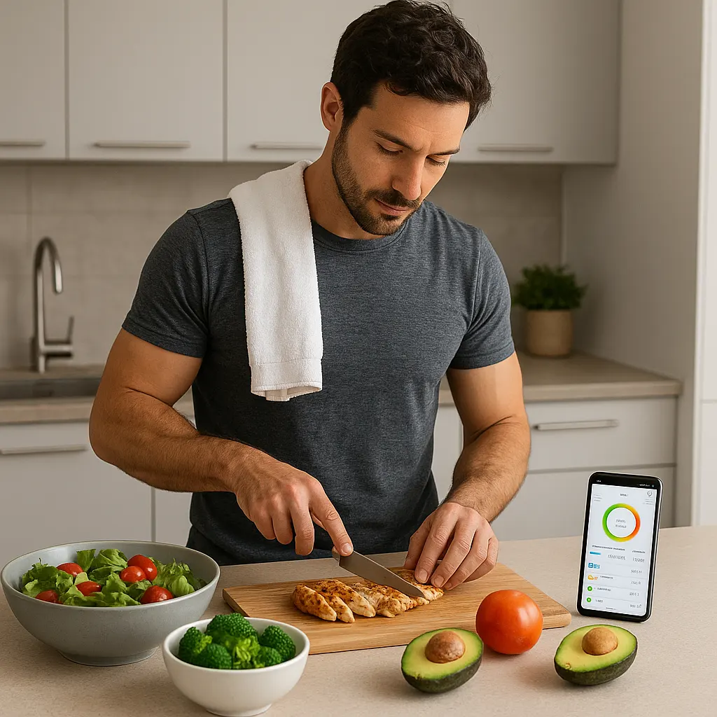 Application sportive liée à la nutrition et aux habitudes