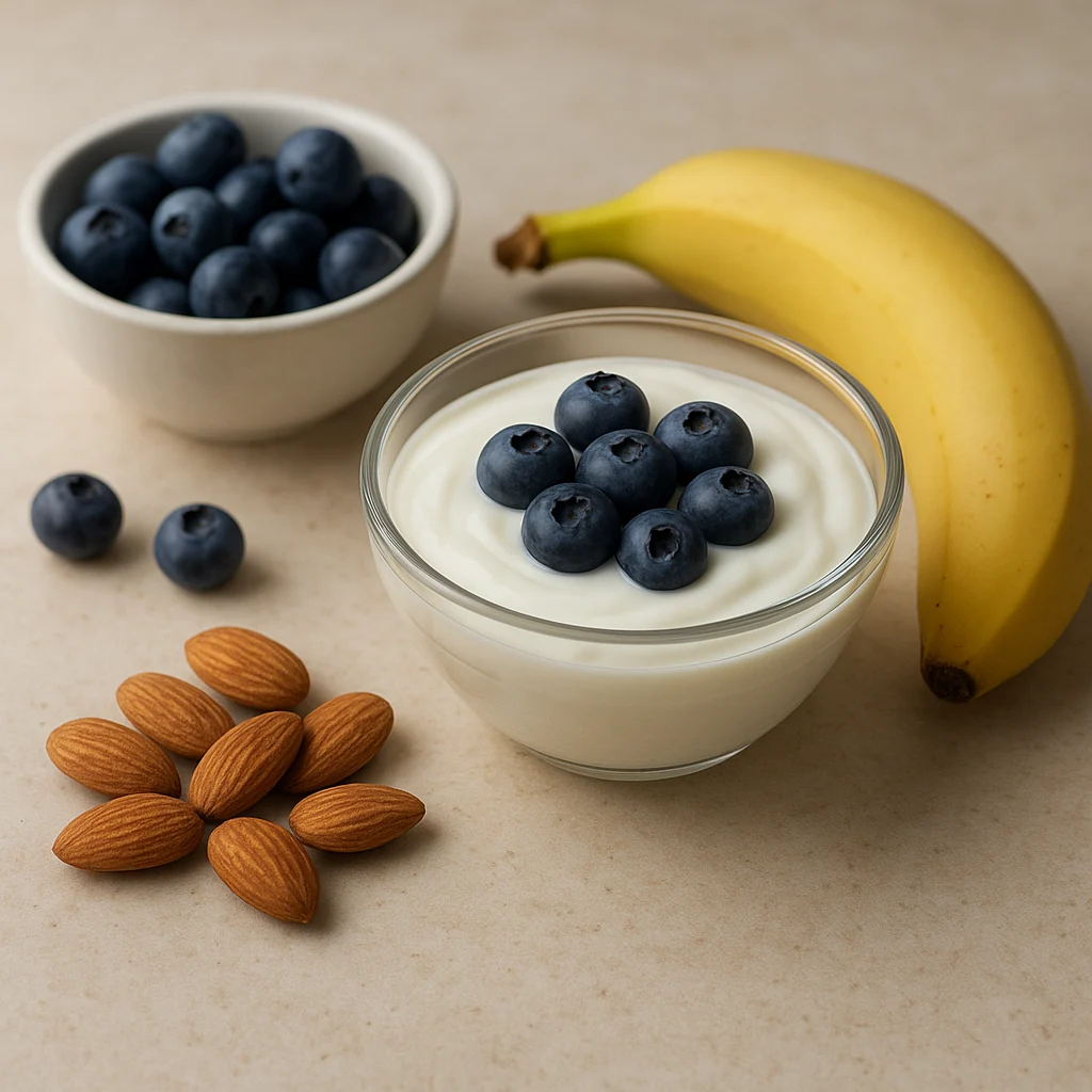 Collation quotidienne riche en aliments anti-inflammatoires pour sportifs