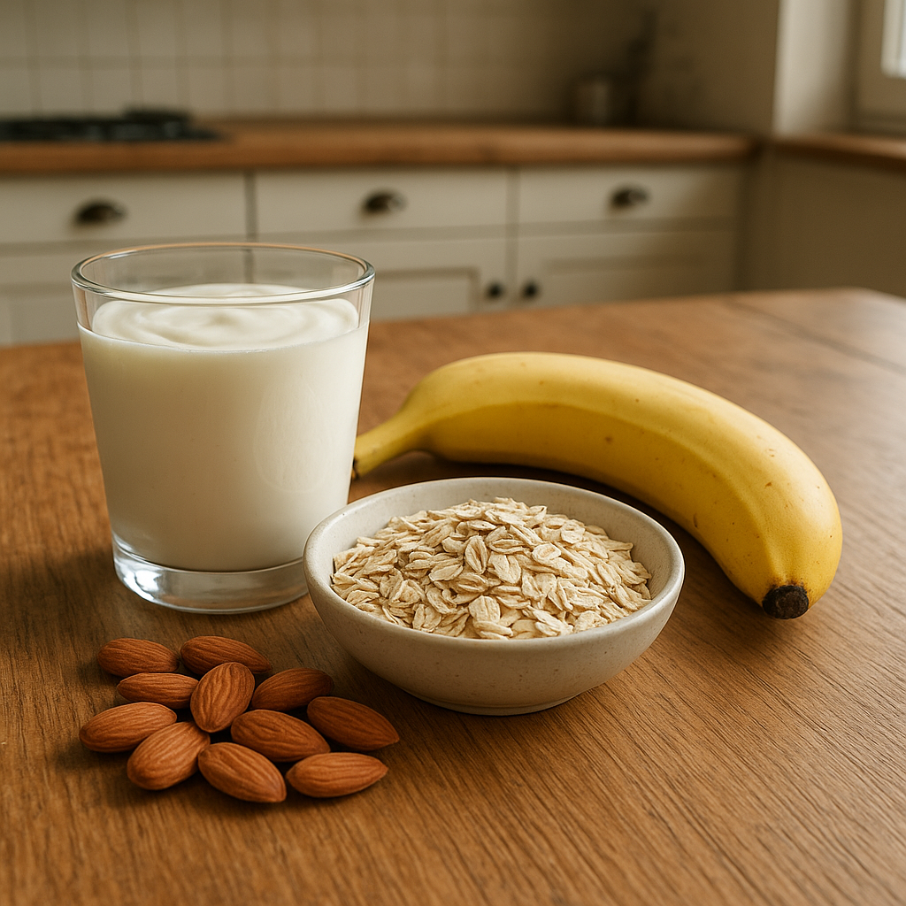 Collation simple pour récupérer après le sport