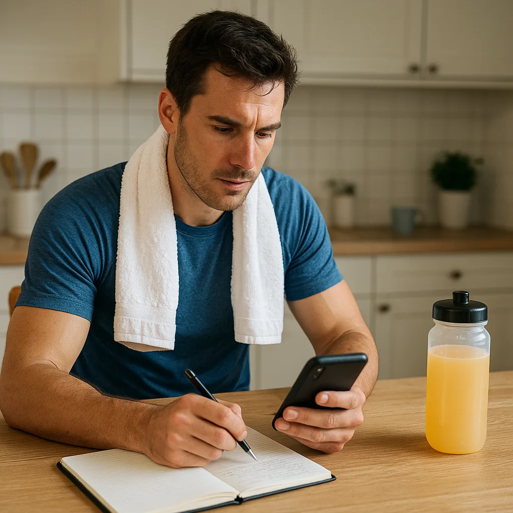 Préparer un marathon : plan d’entraînement et conseils pour arriver prêt 2 Coureur préparant son plan d’entraînement marathon