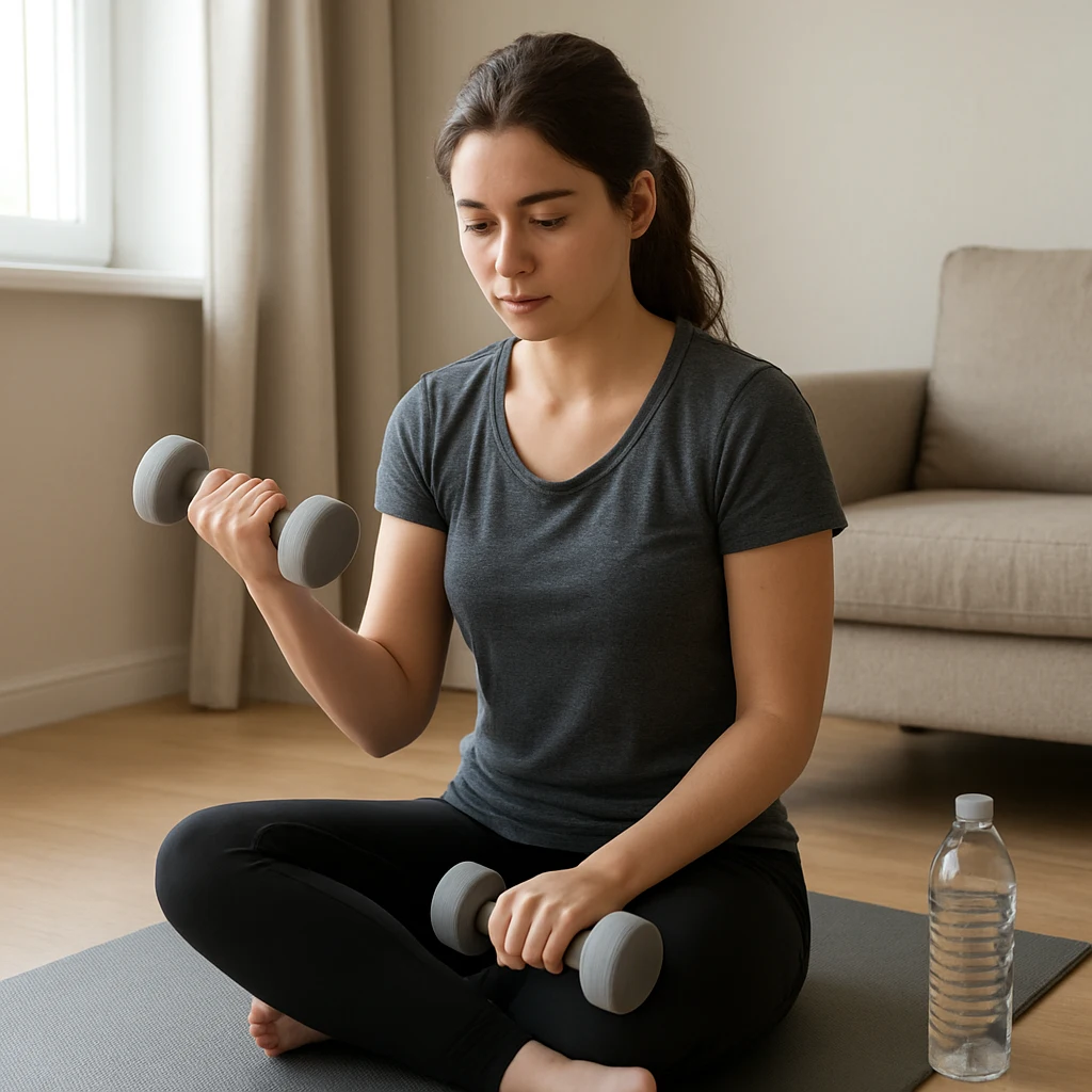 Programme de remise en forme à la maison avec exercices simples