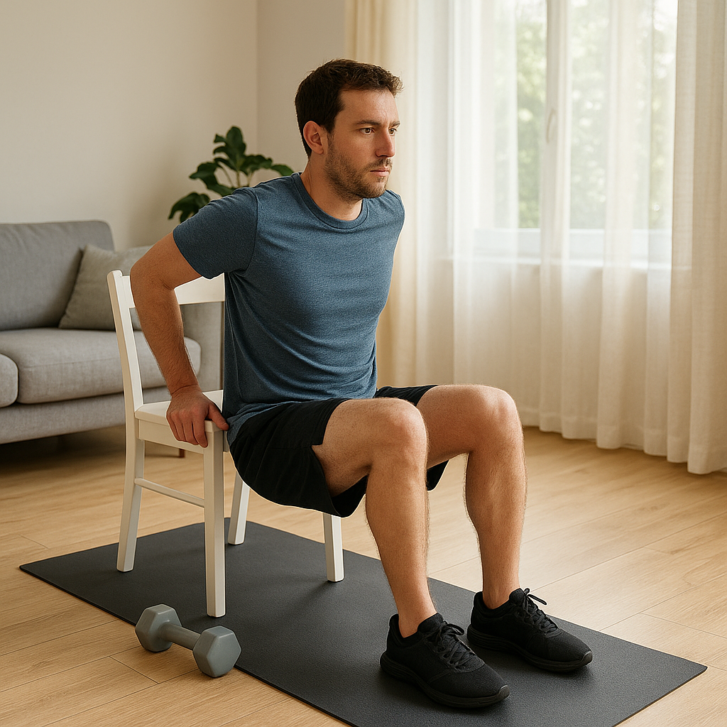 programme musculation débutant à la maison