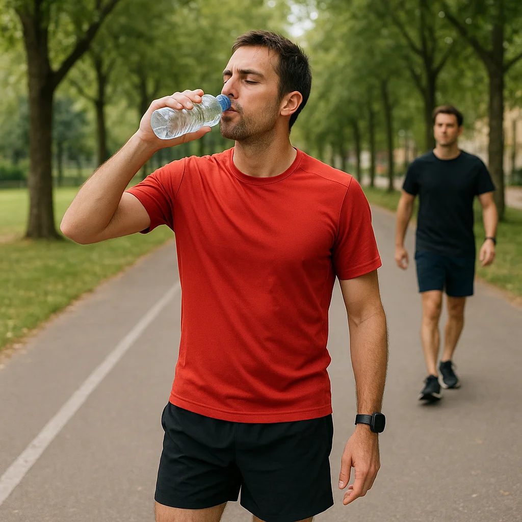 Routine de récupération après un footing