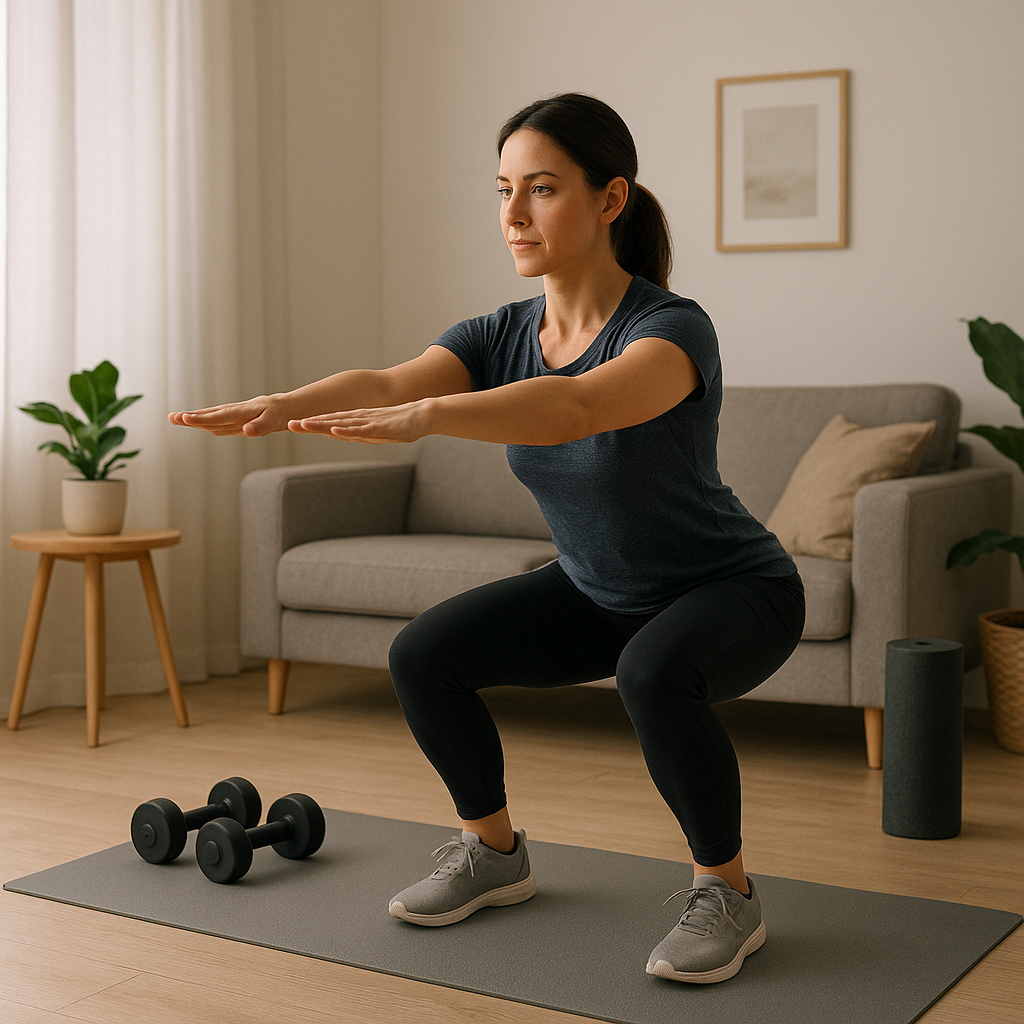 Programme de musculation débutant à la maison : méthode simple pour progresser 3 Séance de musculation débutant à la maison structurée et progressive