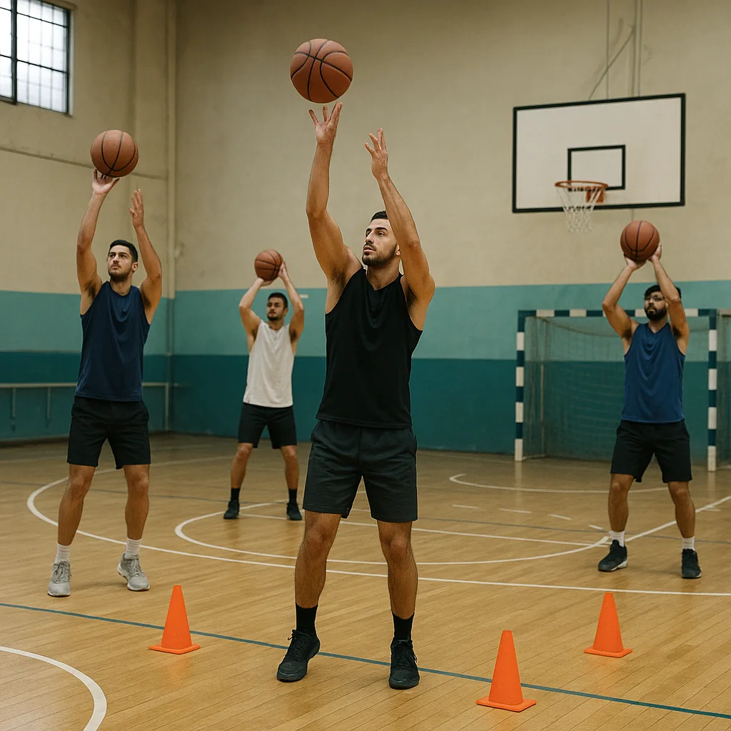 Comment améliorer son tir au basket ? technique, répétition et repères clés... 3 Séance de répétition pour améliorer son tir au basket