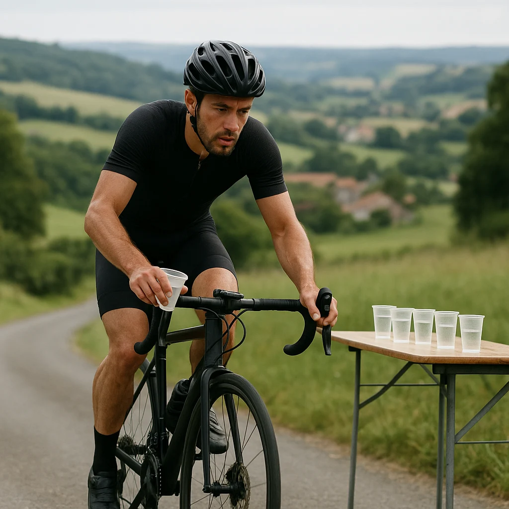 Sortie vélo longue pendant la préparation d’un premier Ironman