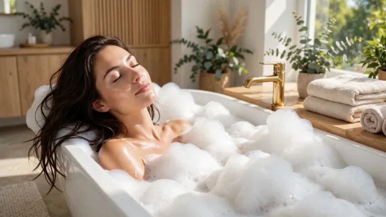Bains revigorants pour prendre soin de soi en hiver
